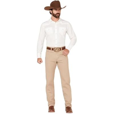 Tan Original Fit Wrangler Jean