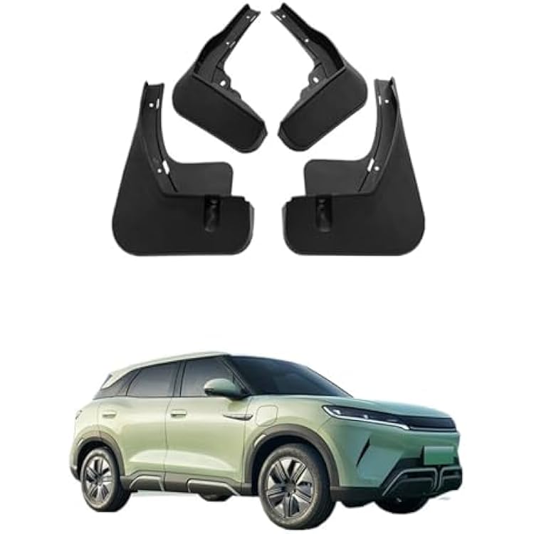 4PCS Car Mudguard Mud Flaps Splash Mud Guard Fender Compatible with BYD Yuan UP 2024 Car Accessories