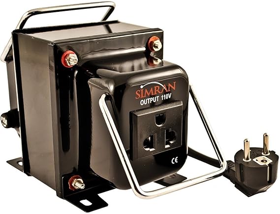 Simran THG-100T Step Up & Down Voltage Transformer Converter for 110V & 220240V, 100 Watt