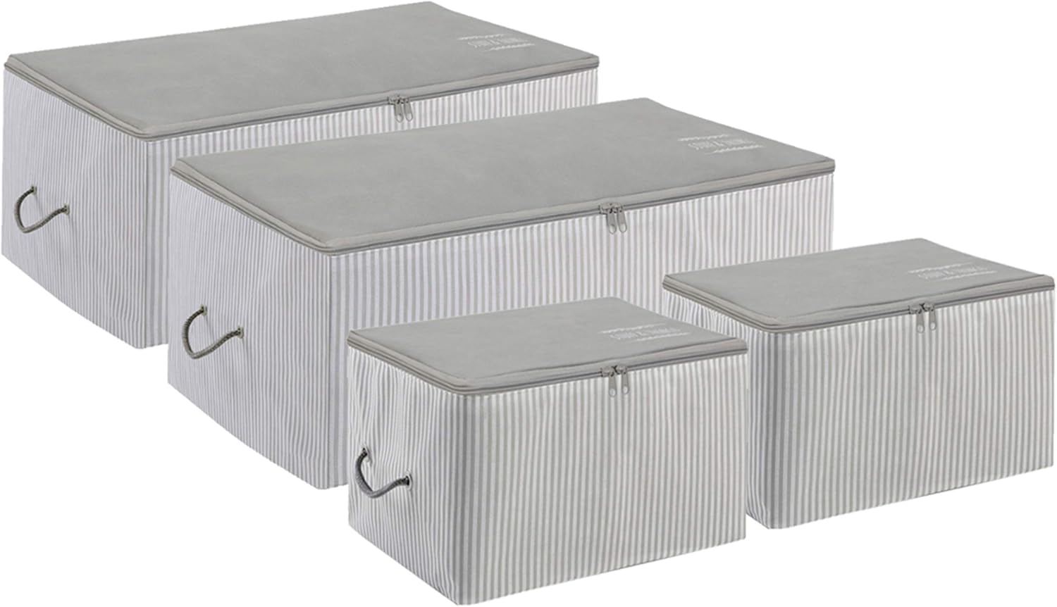 Ocean Home Textile 4-Piece Gray Color Stuff & Things Hurch Set