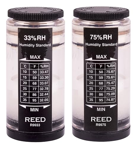 REED Instruments R9980 Humidity Calibration Kit (33% and 75%)